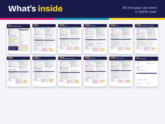 Pediatric Nursing Care Plans PDF | 20 Peds Disorder Care Plans | Nursing Diagnosis, Interventions, Rationales | NCLEX Study Guide