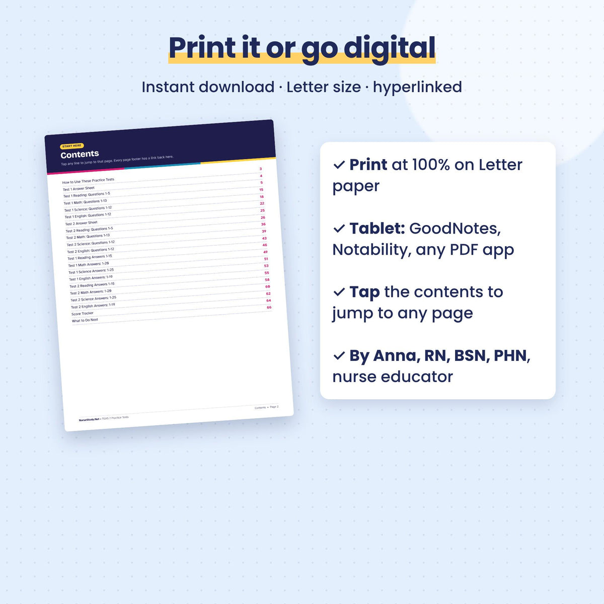 Print it or go digital