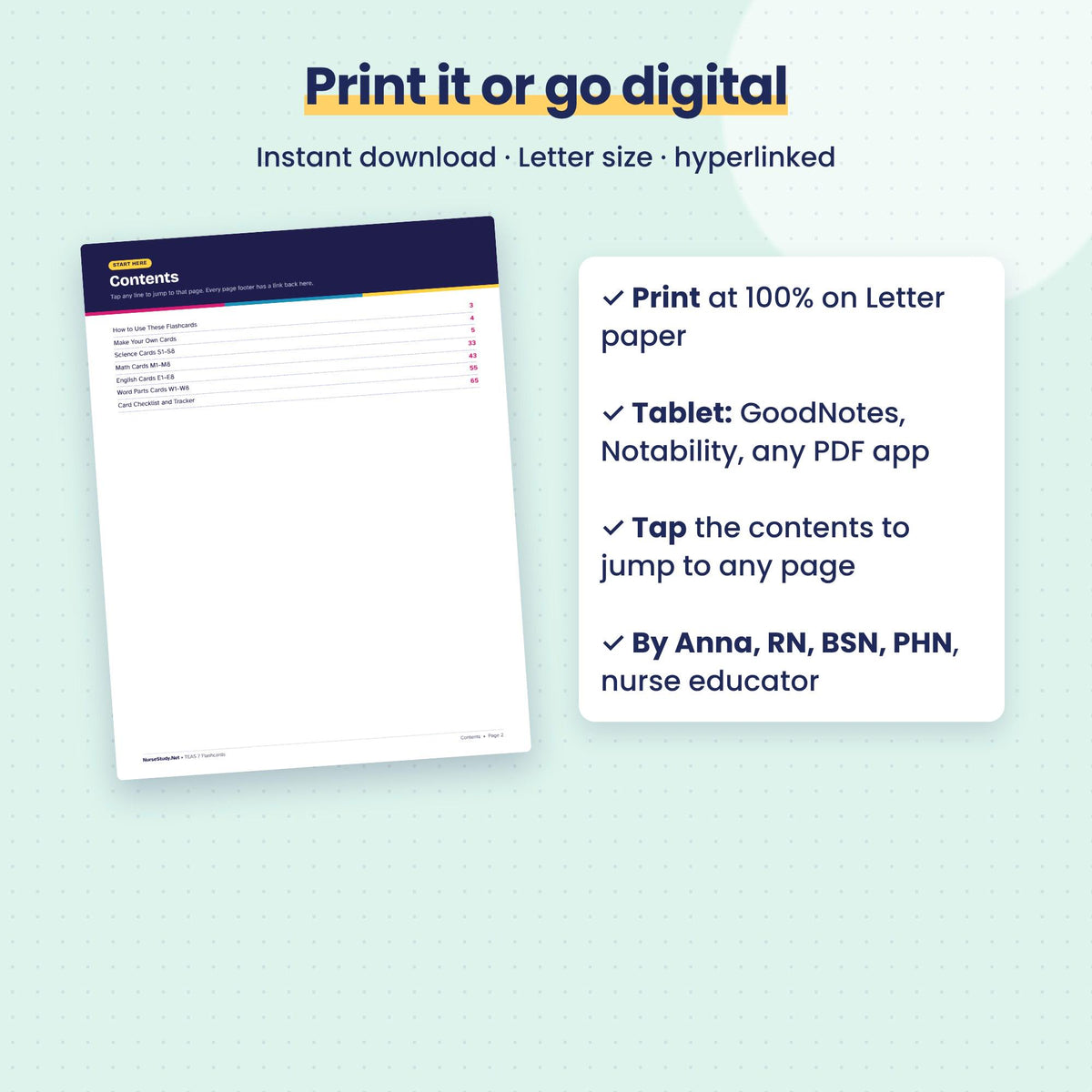 Print it or go digital